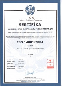 PCA ISO 14001-2004